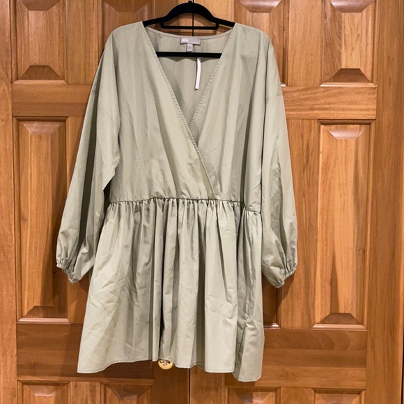 Poplin Mini Dress Smock by ASOS - Picture 2 of 6